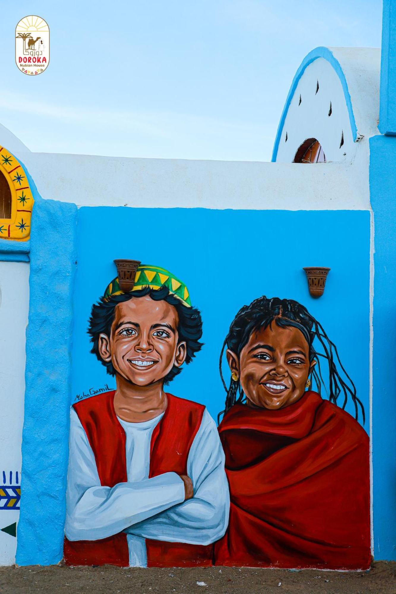 Hostel Doroka Nubian House Assuan Exterior foto